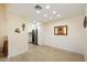 Dining area with tile floor and view of kitchen at 9708 E Via Linda -- # 2313, Scottsdale, AZ 85258