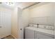 Convenient laundry room with washer and dryer hookups at 9708 E Via Linda -- # 2313, Scottsdale, AZ 85258