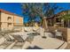 Relaxing community spa with lounge chairs and patio tables at 9708 E Via Linda -- # 2313, Scottsdale, AZ 85258