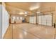 Large garage with high ceilings and storage at 10473 E Greythorn Dr, Scottsdale, AZ 85262