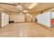 Finished garage with extra storage space at 10473 E Greythorn Dr, Scottsdale, AZ 85262