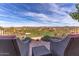 Enjoy breathtaking golf course views from this patio at 10473 E Greythorn Dr, Scottsdale, AZ 85262