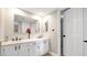 Clean bathroom with double vanity and updated fixtures at 10961 E Gary Rd, Scottsdale, AZ 85259