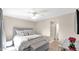 Serene bedroom with a ceiling fan and plenty of natural light at 10961 E Gary Rd, Scottsdale, AZ 85259