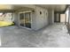 Covered patio with sliding glass door access to the home at 1109 E Caldwell St, Phoenix, AZ 85042