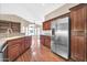 Modern kitchen with stainless steel appliances and granite countertops at 14949 W Robson Cir, Goodyear, AZ 85395