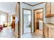 View of bedroom, bathroom and laundry facilities at 17200 W Bell Rd # 1581, Surprise, AZ 85374