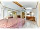 Main bedroom with ceiling fan and ample closet space at 17200 W Bell Rd # 1581, Surprise, AZ 85374