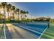 Well-lit pickleball and tennis courts at 17574 W Cardinal Dr, Goodyear, AZ 85338