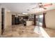 Kitchen features granite countertops and stainless steel appliances at 2331 W Onza Ave, Mesa, AZ 85202