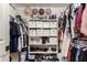 Spacious walk-in closet with ample shelving and storage at 25700 W St James Ave, Buckeye, AZ 85326