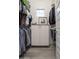Organized walk-in closet with custom shelving and a safe at 2683 E Indigo Pl, Chandler, AZ 85286