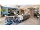 Spacious open-concept layout with seamless transitions between the living room, dining area, and kitchen at 2901 E Iris Dr, Chandler, AZ 85286