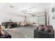 Spacious garage with room for two cars and additional storage at 4511 W Sandra Ter, Glendale, AZ 85306