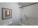Clean bathroom with shower/tub combo at 4914 E Lake Point Cir, Phoenix, AZ 85044