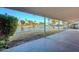Relaxing patio overlooking a serene lake view at 4914 E Lake Point Cir, Phoenix, AZ 85044