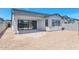 New home construction showing the backyard, ready for landscaping at 6727 N 9Th Dr, Phoenix, AZ 85013