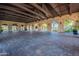 Large covered patio area with paver stone flooring at 17353 N 99Th St, Scottsdale, AZ 85255