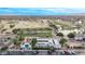 Aerial view of the community clubhouse and parking lot at 17802 N Bridle Ln, Surprise, AZ 85374