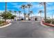 Community entrance with landscaping and signage at 17802 N Bridle Ln, Surprise, AZ 85374