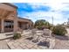 Comfortable patio with seating area and view of the neighborhood at 17802 N Bridle Ln, Surprise, AZ 85374