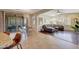 Kitchen area with dining table and access to backyard patio at 17842 W Chuckwalla Canyon Rd, Goodyear, AZ 85338