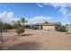 Backyard with storage shed and large space at 203 E Beech Ave, Casa Grande, AZ 85122