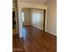 Mirrored closet doors and wood-look floors at 205 N 74Th St # 205, Mesa, AZ 85207