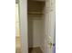 Good-sized closet with hanging rod and shelving at 205 N 74Th St # 205, Mesa, AZ 85207