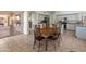 Spacious kitchen featuring light-grey cabinets and ample counter space at 20967 N 96Th Ln, Peoria, AZ 85382