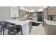 Modern kitchen with white countertops and stainless steel appliances at 25150 N Windy Walk Dr # 11, Scottsdale, AZ 85255