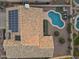 Top-down view of home and pool area at 29840 N 43Rd Way, Cave Creek, AZ 85331