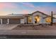 Beautiful home exterior with solar panels and landscaped yard at 29840 N 43Rd Way, Cave Creek, AZ 85331