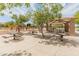 Picnic area and playground in community with tables, BBQ, and play equipment at 3501 E Apricot Ln, Gilbert, AZ 85298
