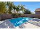 Relaxing pool area with surrounding landscaping at 3501 E Apricot Ln, Gilbert, AZ 85298