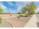Neighborhood walking path and desert landscaping at 3501 E Apricot Ln, Gilbert, AZ 85298
