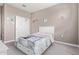 Bedroom with white bed frame and Frozen bedding at 36582 N Lincoln Red Rd, San Tan Valley, AZ 85143