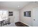 Bright entryway with wood-look floors and a small sitting area at 4741 S Desert Dawn Dr, Gold Canyon, AZ 85118