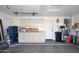 Garage with built-in cabinets and storage at 4741 S Desert Dawn Dr, Gold Canyon, AZ 85118