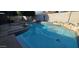 Inviting swimming pool with brick coping and a spacious design at 5124 W Onyx Ave, Glendale, AZ 85302