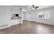 Bright living room with tile floors and a ceiling fan at 5406 W Hearn Rd, Glendale, AZ 85306