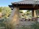 Community gazebo with shaded seating area at 7668 E Thunderhawk Rd, Scottsdale, AZ 85255