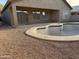 Large kidney-shaped pool in a desert landscape at 7668 E Thunderhawk Rd, Scottsdale, AZ 85255