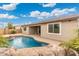 Enjoy this beautiful pool and large patio perfect for summer fun at 7718 W Raymond St, Phoenix, AZ 85043