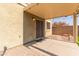 View of backyard and patio at 8827 W Dahlia Dr, Peoria, AZ 85381