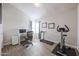 Home gym with stationary bike and treadmill at 1025 E Kerry Ln, Phoenix, AZ 85024