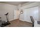 Home office space with wood flooring and built-in shelving at 1025 E Kerry Ln, Phoenix, AZ 85024