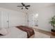 Cozy bedroom with access to private bathroom at 13223 W Gaucho Dr, Sun City West, AZ 85375