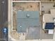 Aerial view of the house showing roof, driveway, and backyard at 13804 N 52Nd Dr, Glendale, AZ 85306
