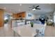 Bright dining area adjacent to the kitchen and living room at 14840 N 21St St, Phoenix, AZ 85022